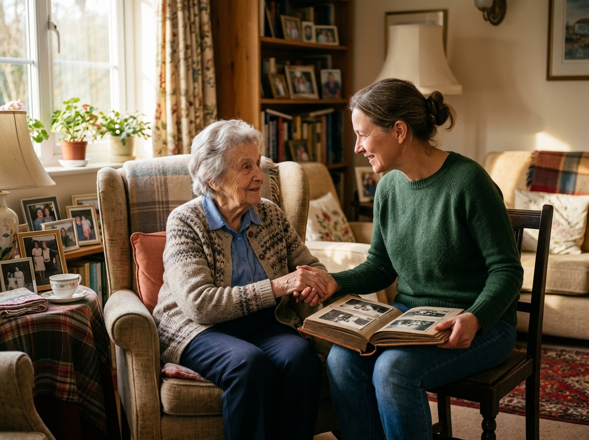 How Conversation Starters Help Caregivers Connect With Aging Parents