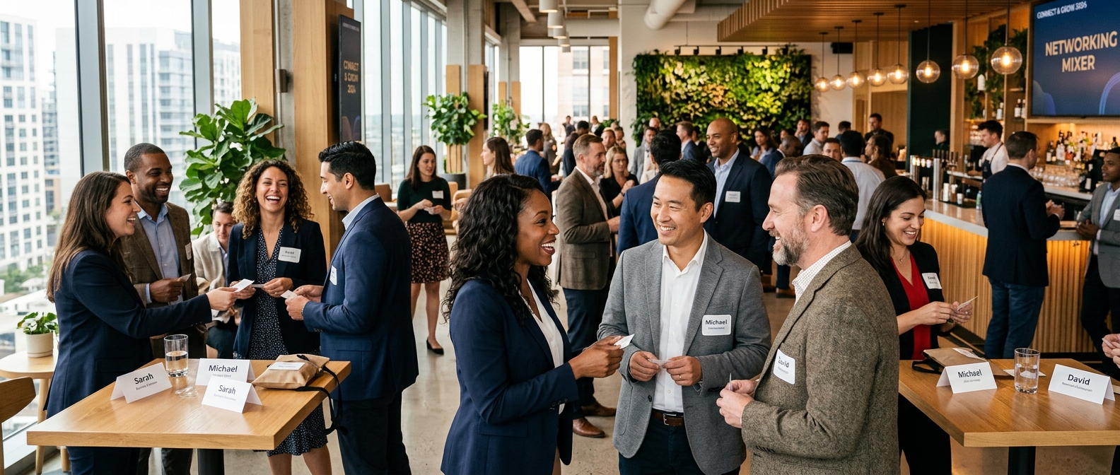 Conversation Starters for Networking Events That Actually Build Professional Relationships