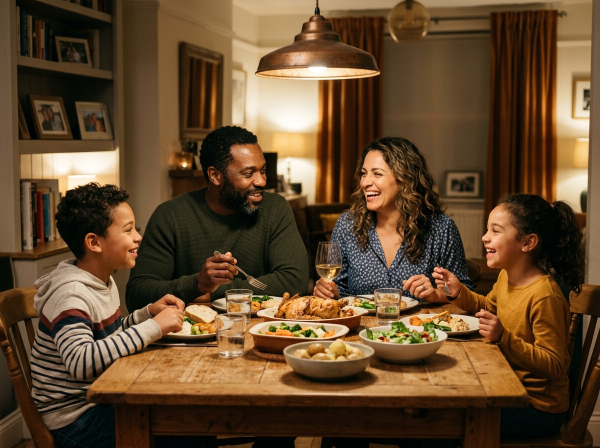 Screen Free Family Dinner Rituals That Reconnect Busy Households