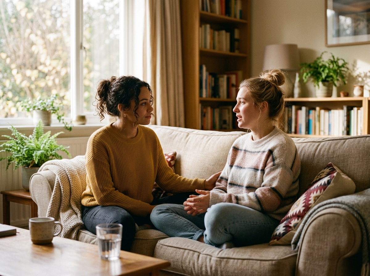 Using Conversation Starters to Support Friends Going Through Hard Times